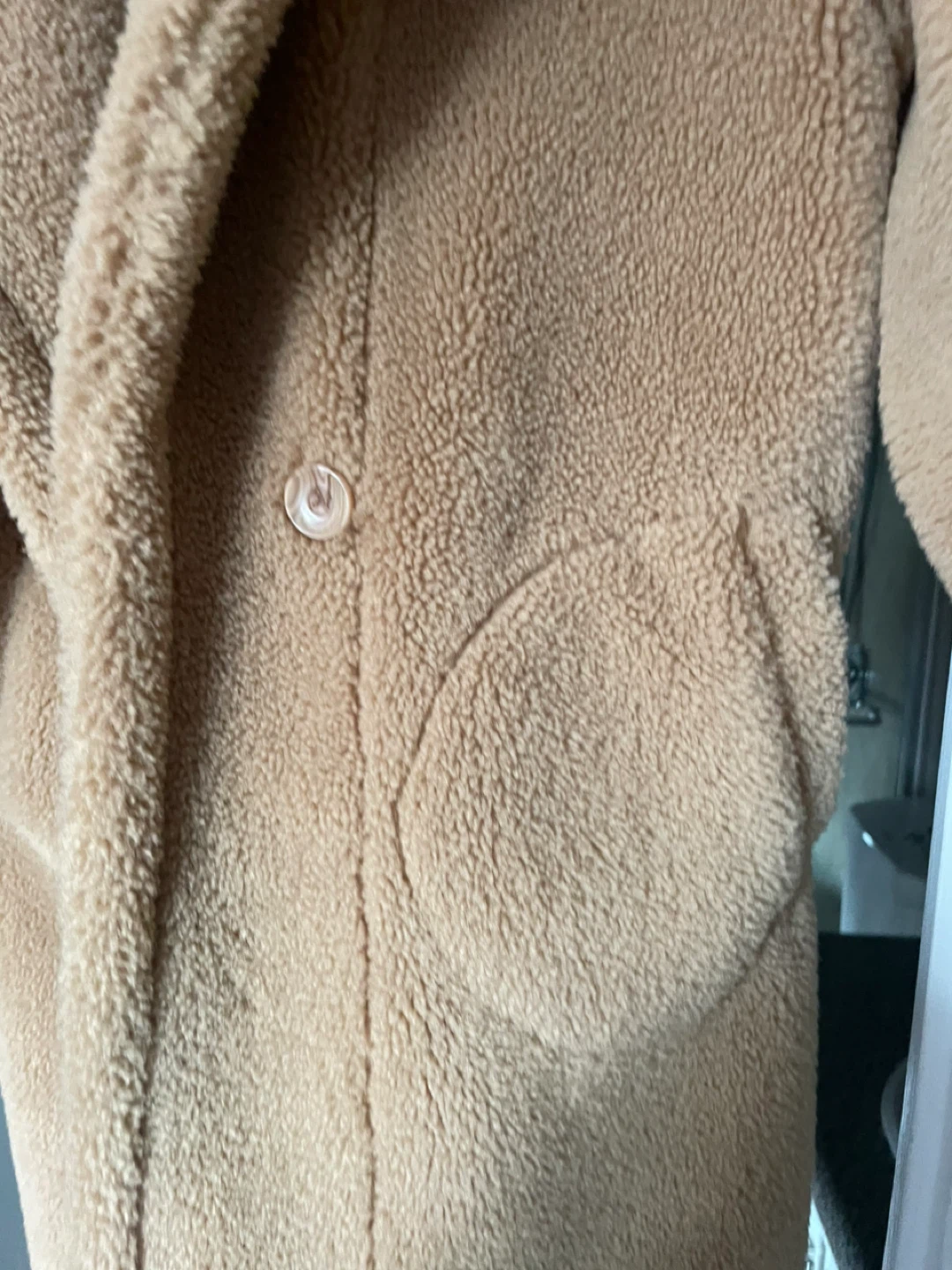 Maska Reversible Teddy Coat - Camel - photo 2