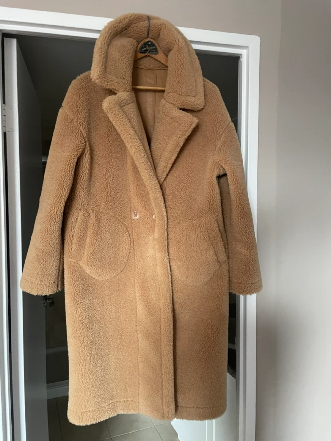 Maska Reversible Teddy Coat - Camel - photo 4