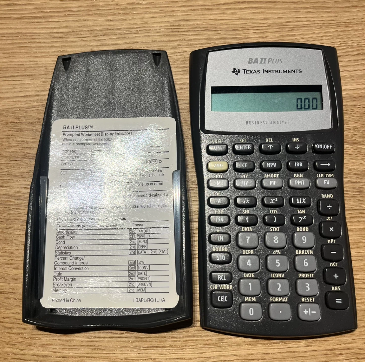 Texas Instruments BA II Plus Business Analyst Calculator