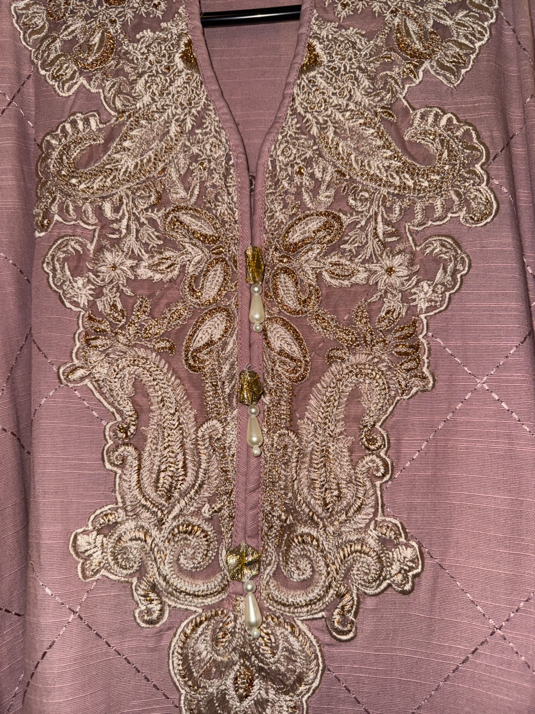 Khaadi Women's Embroidered Kurti - Pink - photo 5
