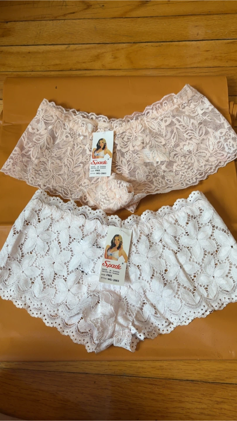 Spade Women's Lace Boyshorts - Size Free (3-Pack) - photo 2