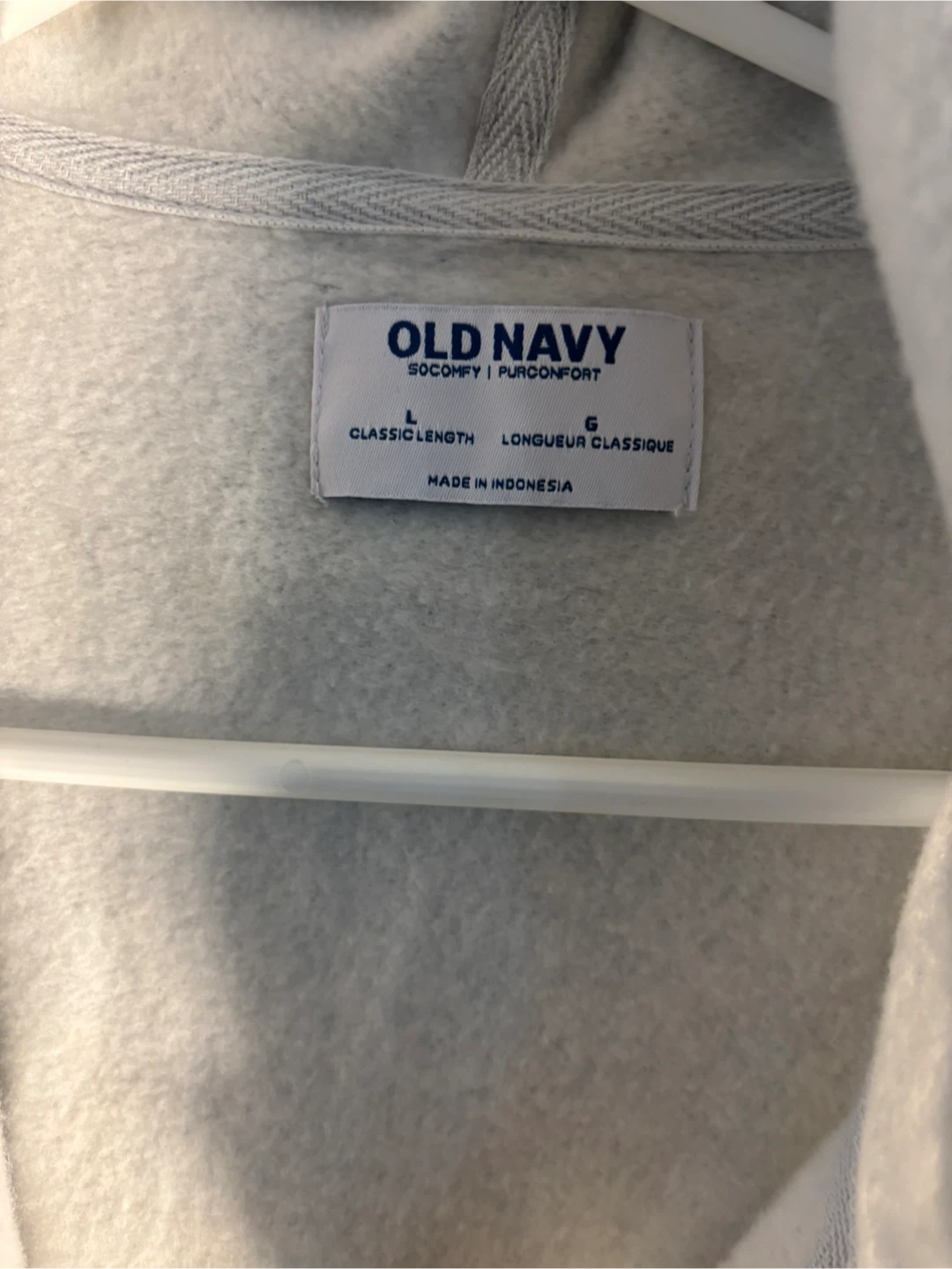 Old Navy Grey Zip-Up Hoodie - photo 2