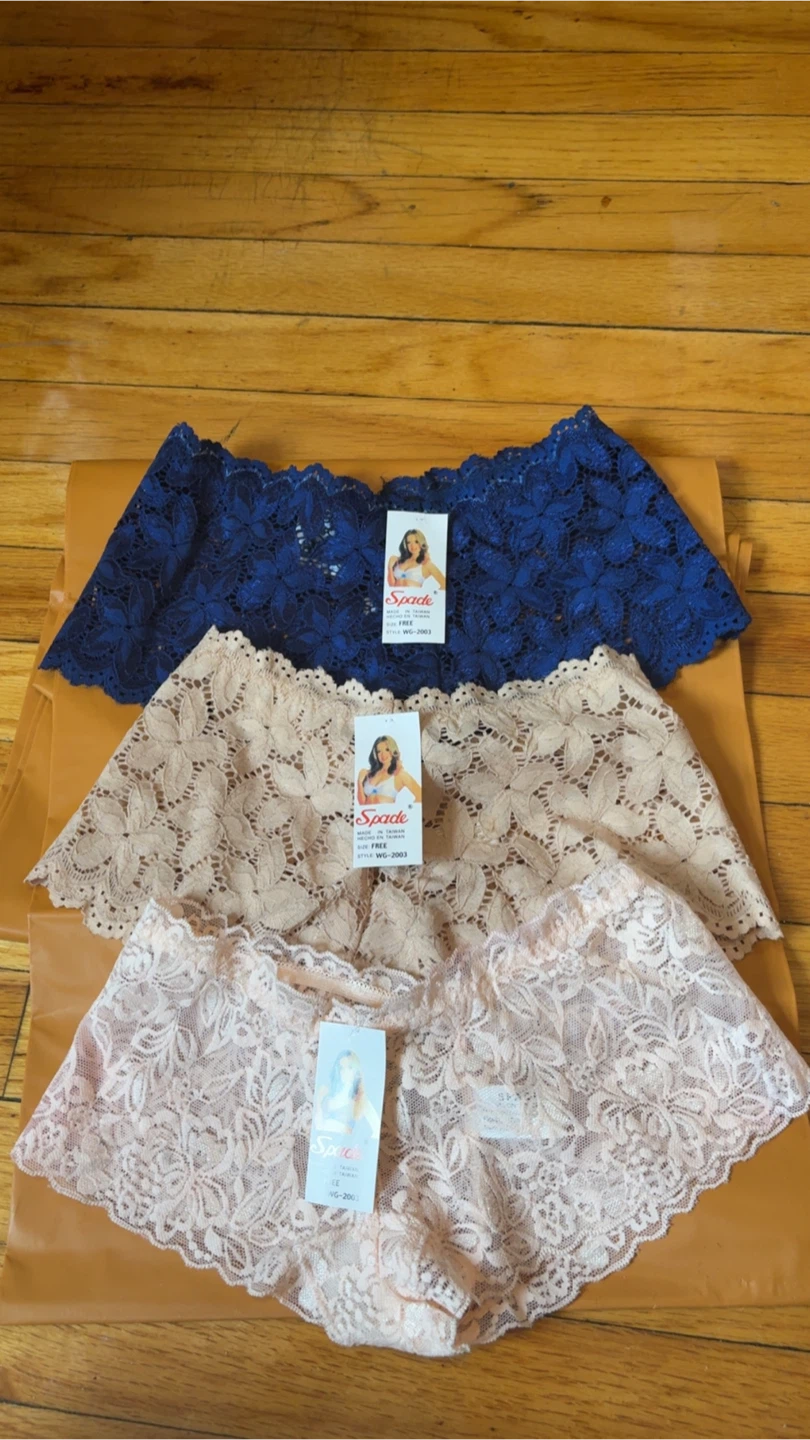 Spade Lace Boyshorts (3-Pack) - photo 3