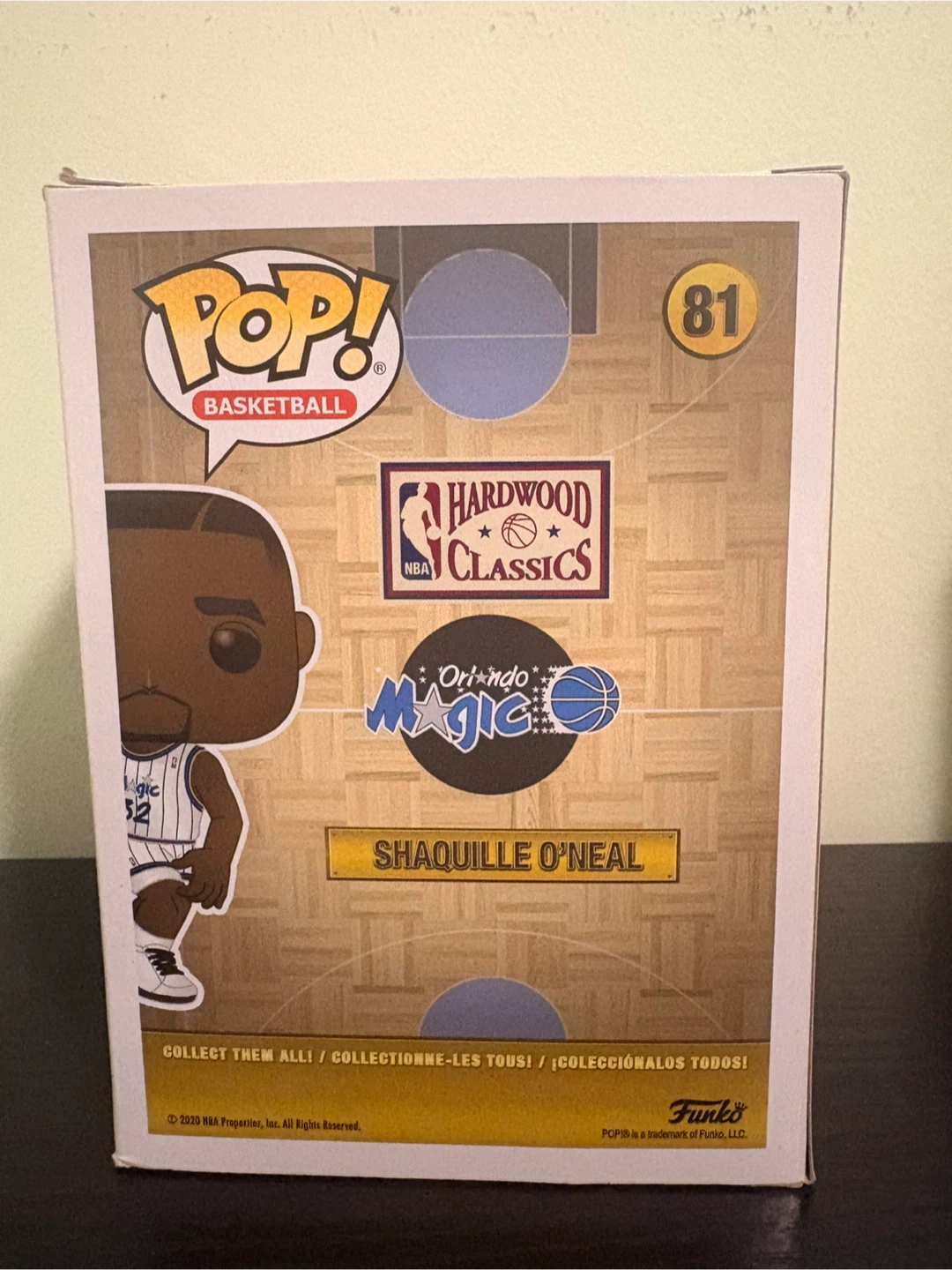 Funko Pop! Basketball Shaquille O'Neal Vinyl Figure #81 - photo 2