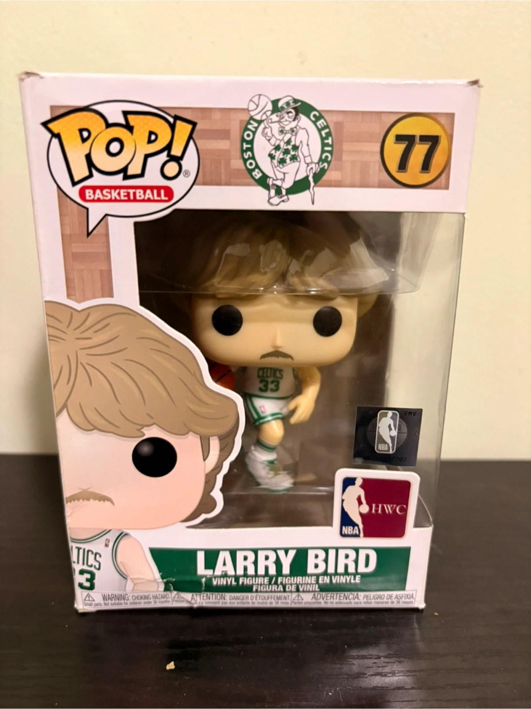 Funko Pop! Basketball Larry Bird #77