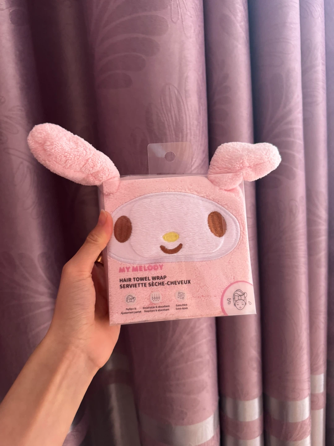 My Melody Hair Towel Wrap