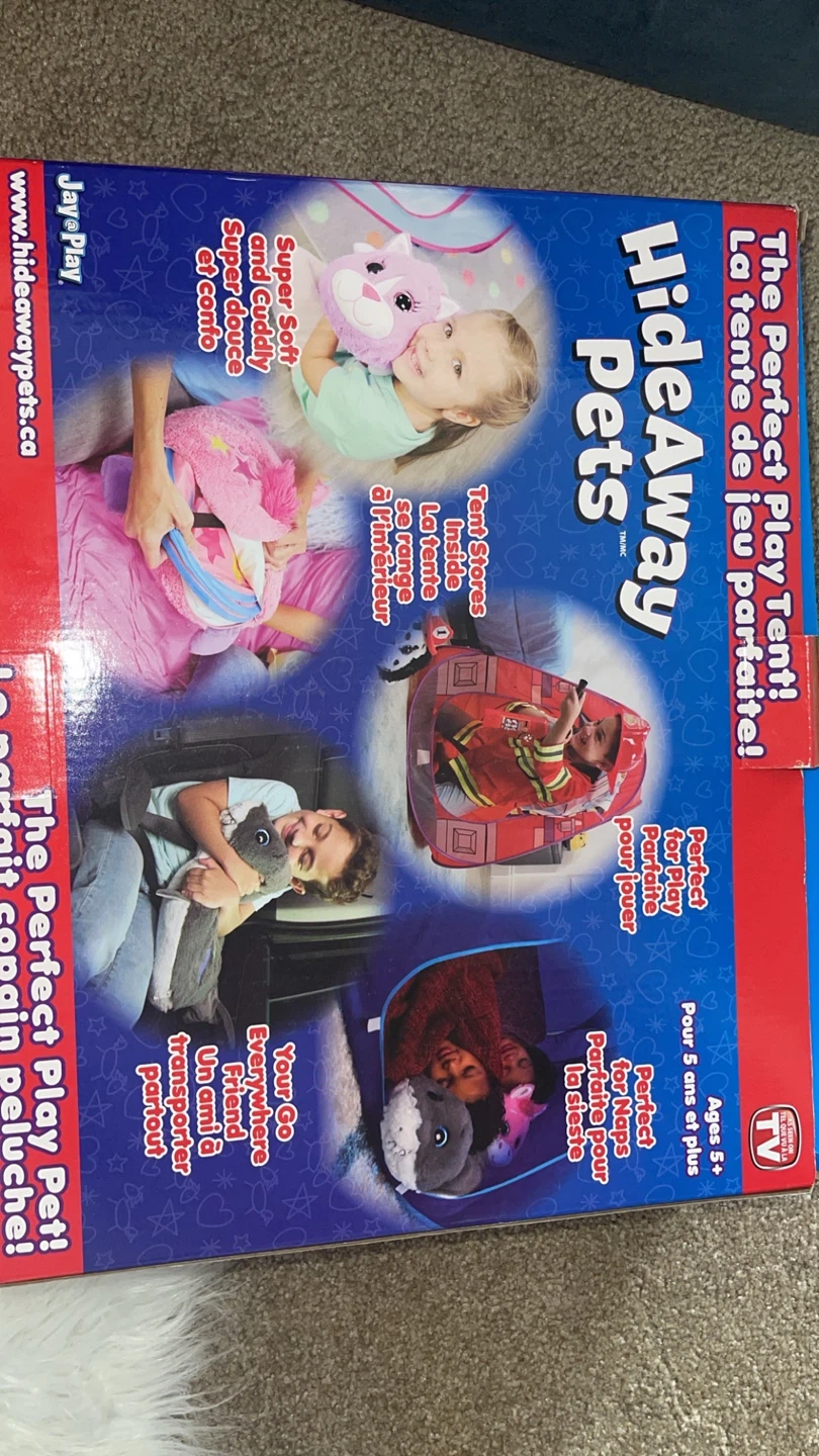 Jay@Play HideAway Pets The Perfect Play Tent