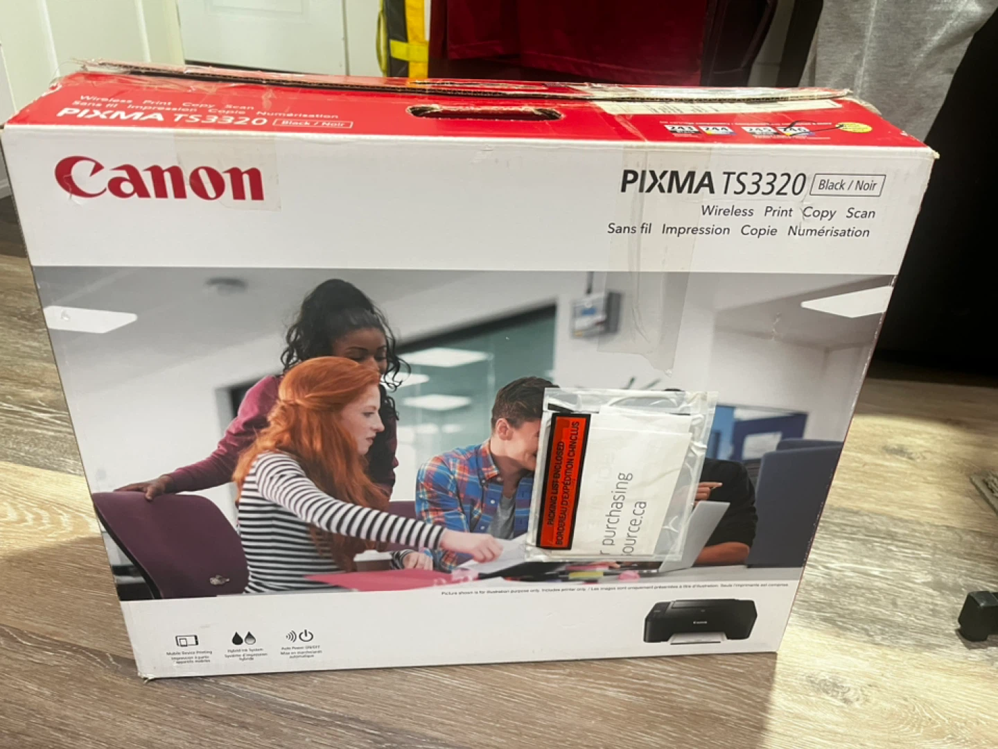 Canon PIXMA TS3320 Wireless Print Copy Scan Printer