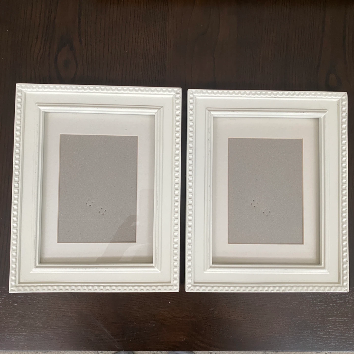 Pair of Cream Picture Frames