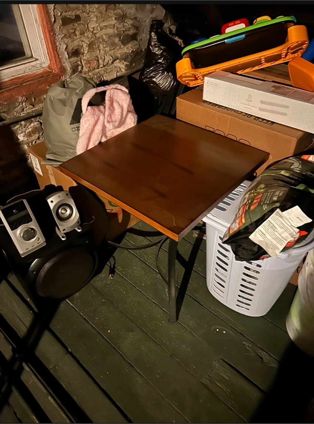 Small Wooden Side Table