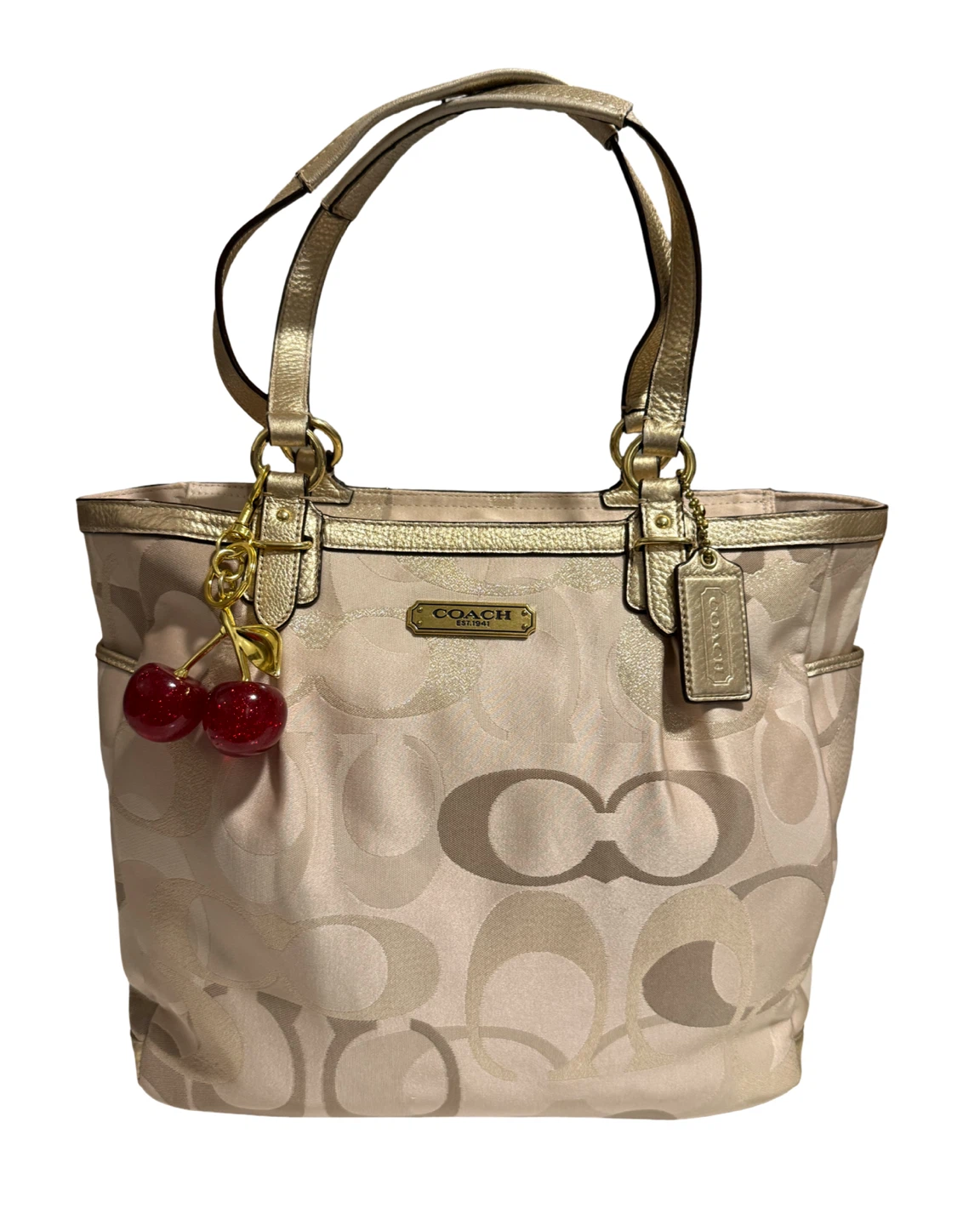 Coach Signature Gallery Optic Tote