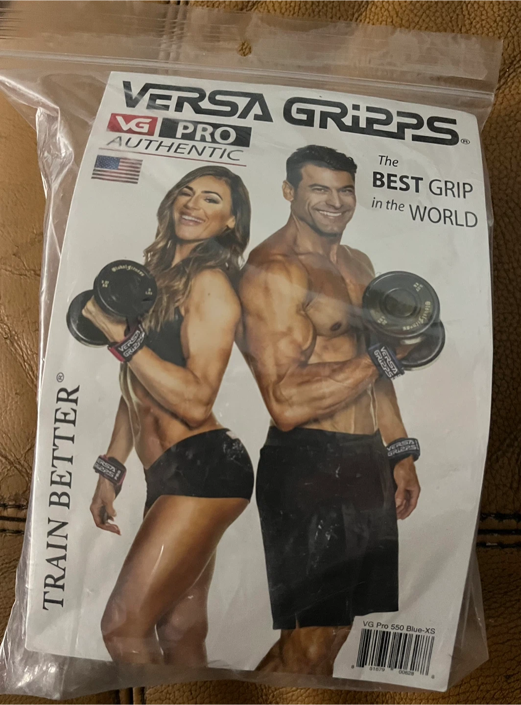 Versa Gripps PRO VG Pro 550 Blue XS Weightlifting Grips - photo 3