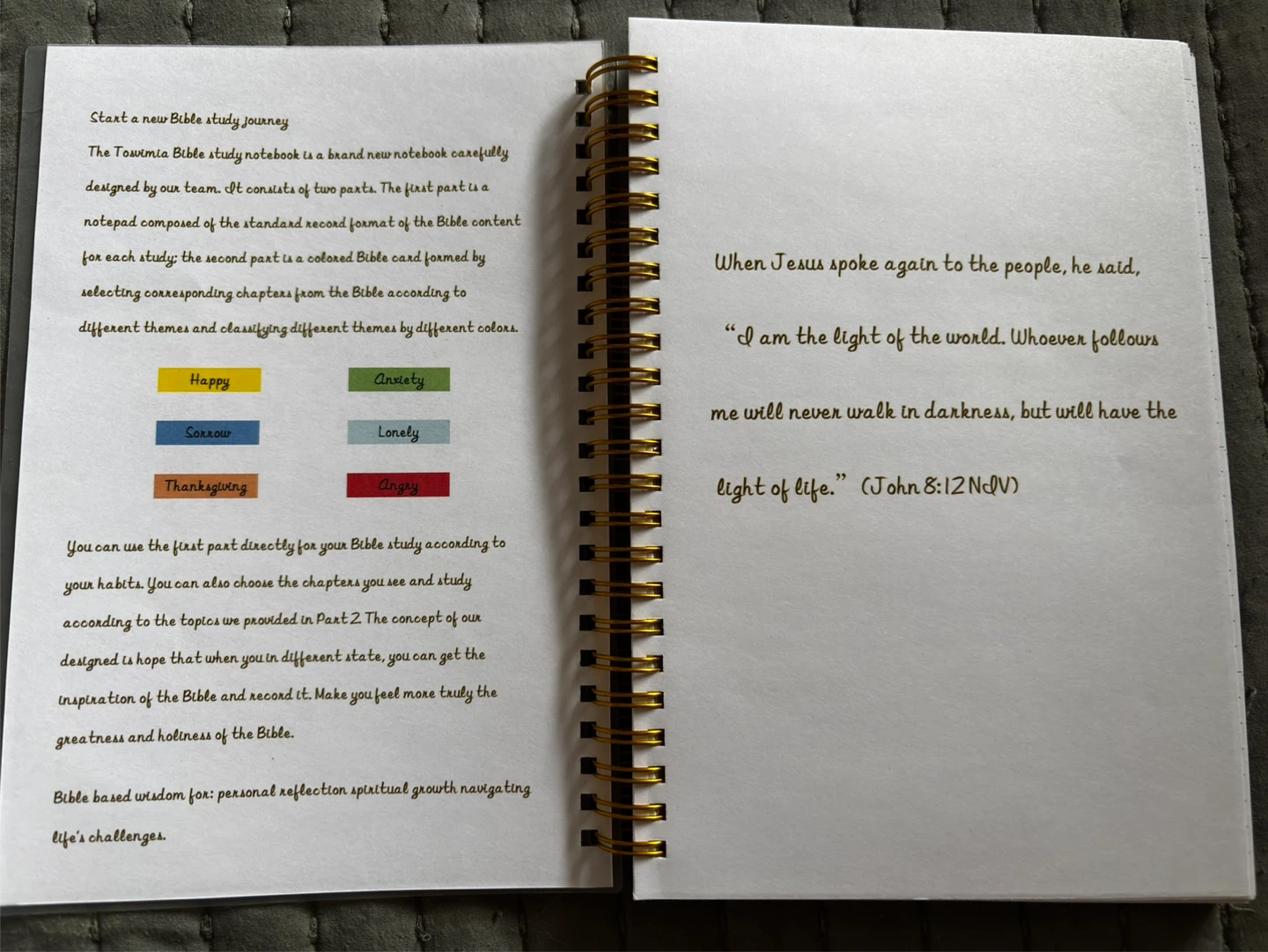 Bible Study Journal - photo 2