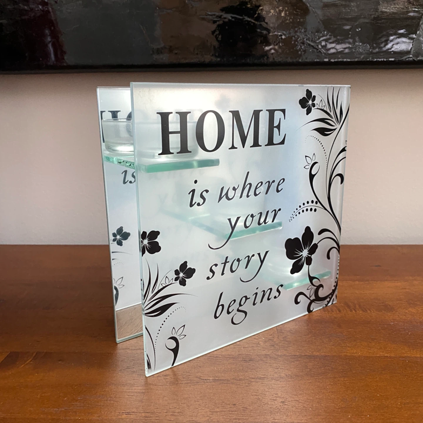 New - Mirrored candle holder - photo 2