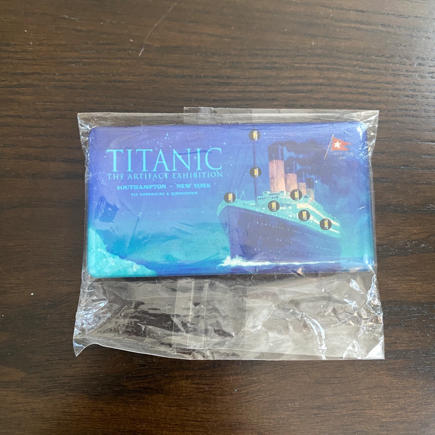 New - Titanic Lighted Fridge Magnet