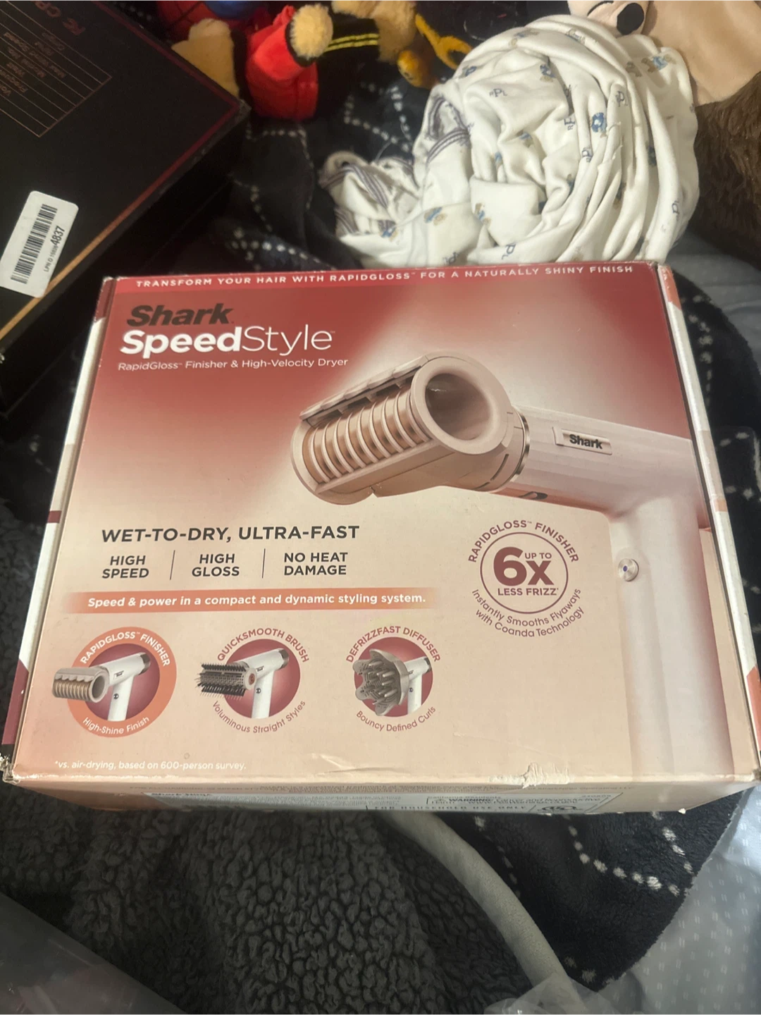 Shark SpeedStyle  & High-Velocity Dryer - White