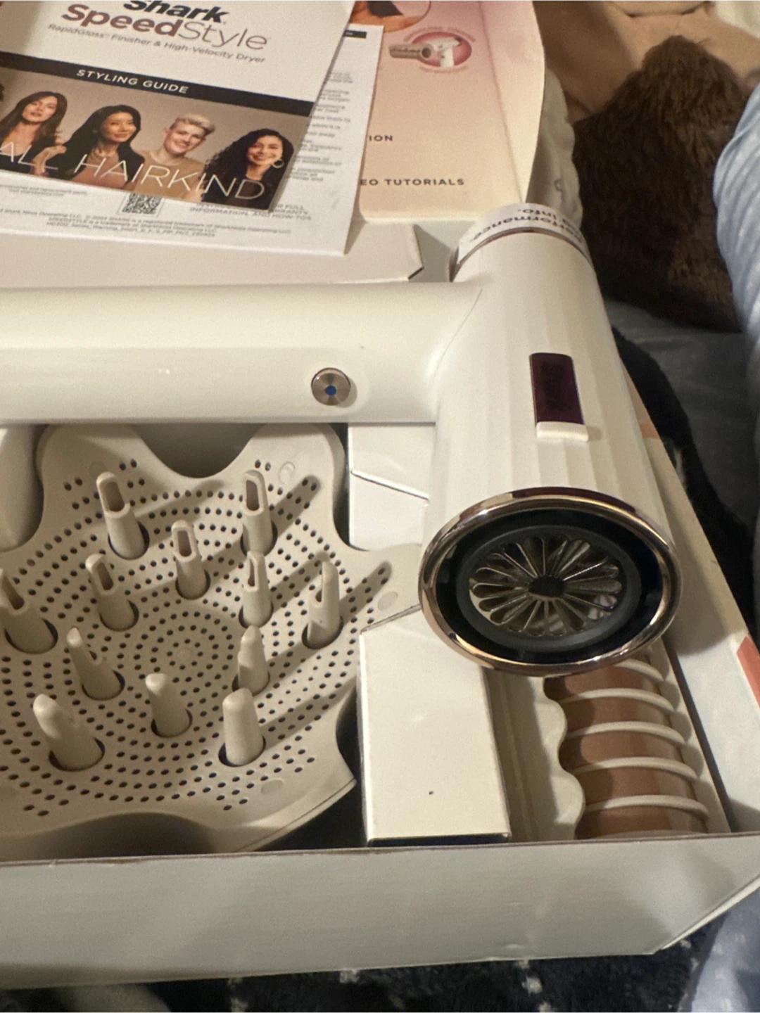 Shark SpeedStyle  & High-Velocity Dryer - White - photo 4