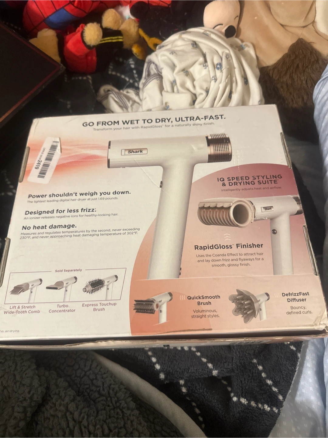 Shark SpeedStyle  & High-Velocity Dryer - White - photo 5