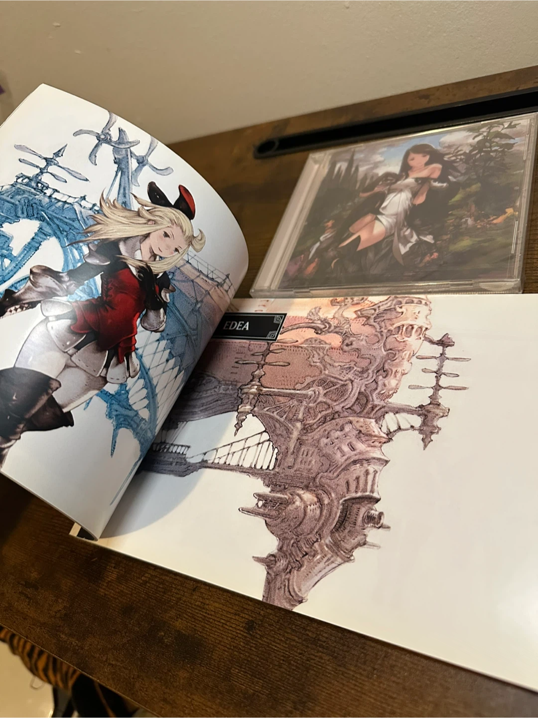 Bravely Default Deluxe Artbook & Soundtrack - photo 3