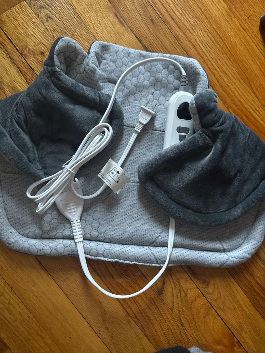 Gray Electric Heating Pad