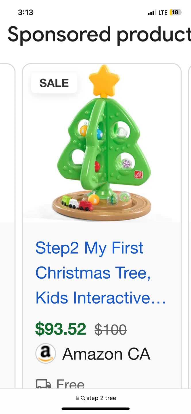 NEW! Step2 My First Christmas Tree