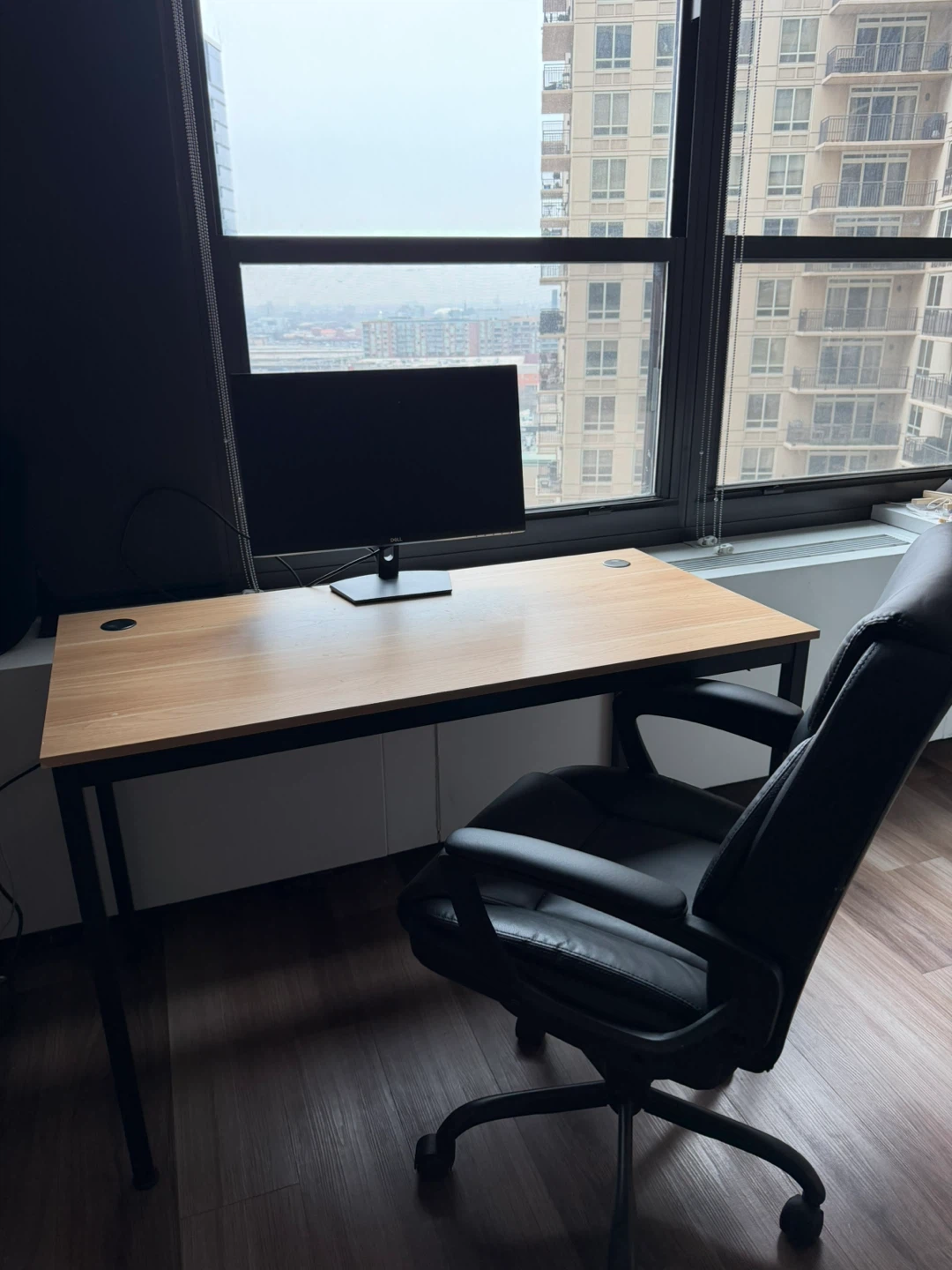 Desk with chair