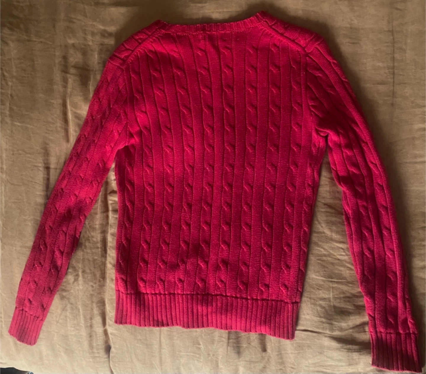 Vintage Ralph Lauren Polo Red Knitted Sweater S - photo 2