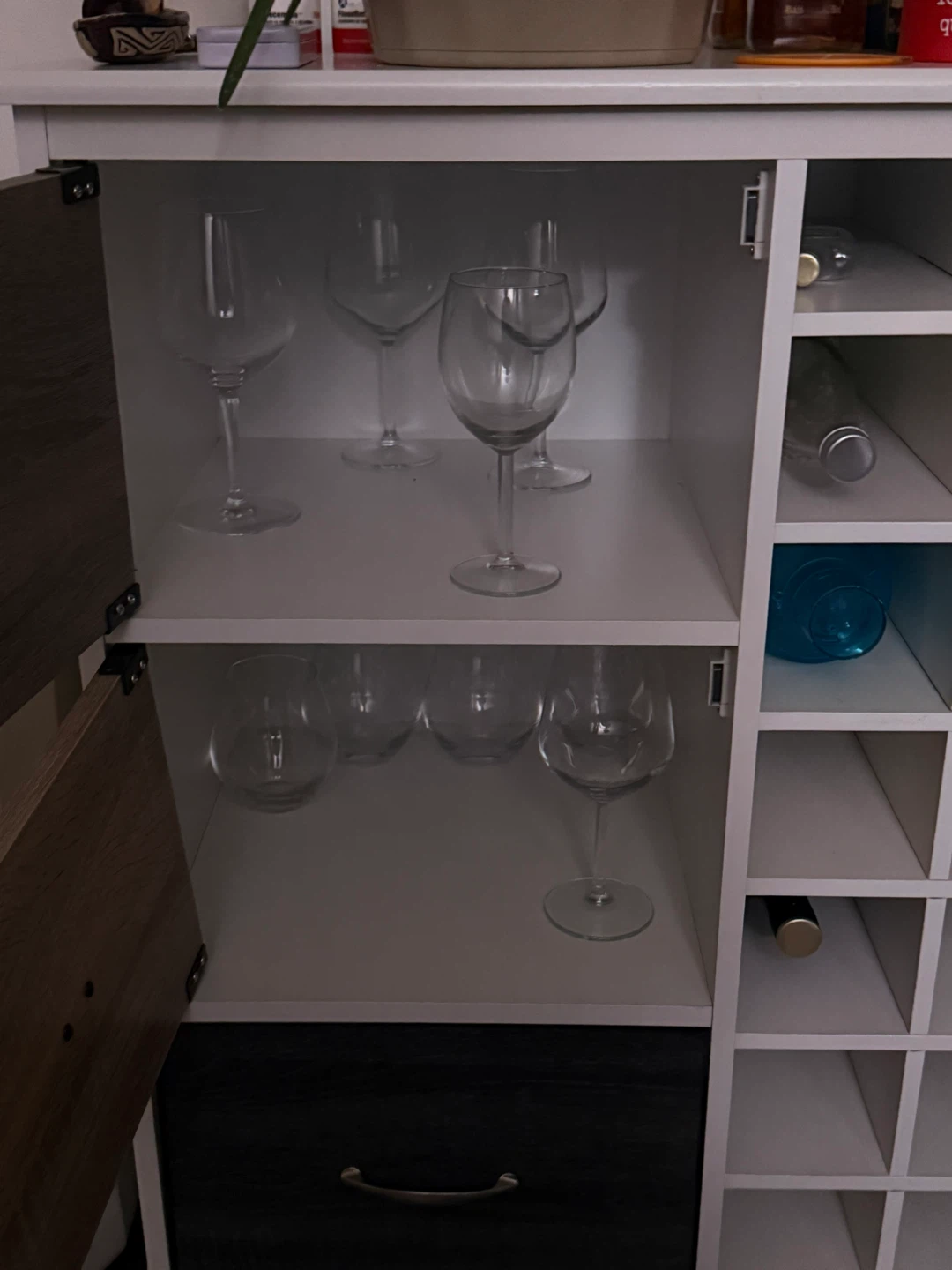 Wine Rack with Storage Drawers - photo 3