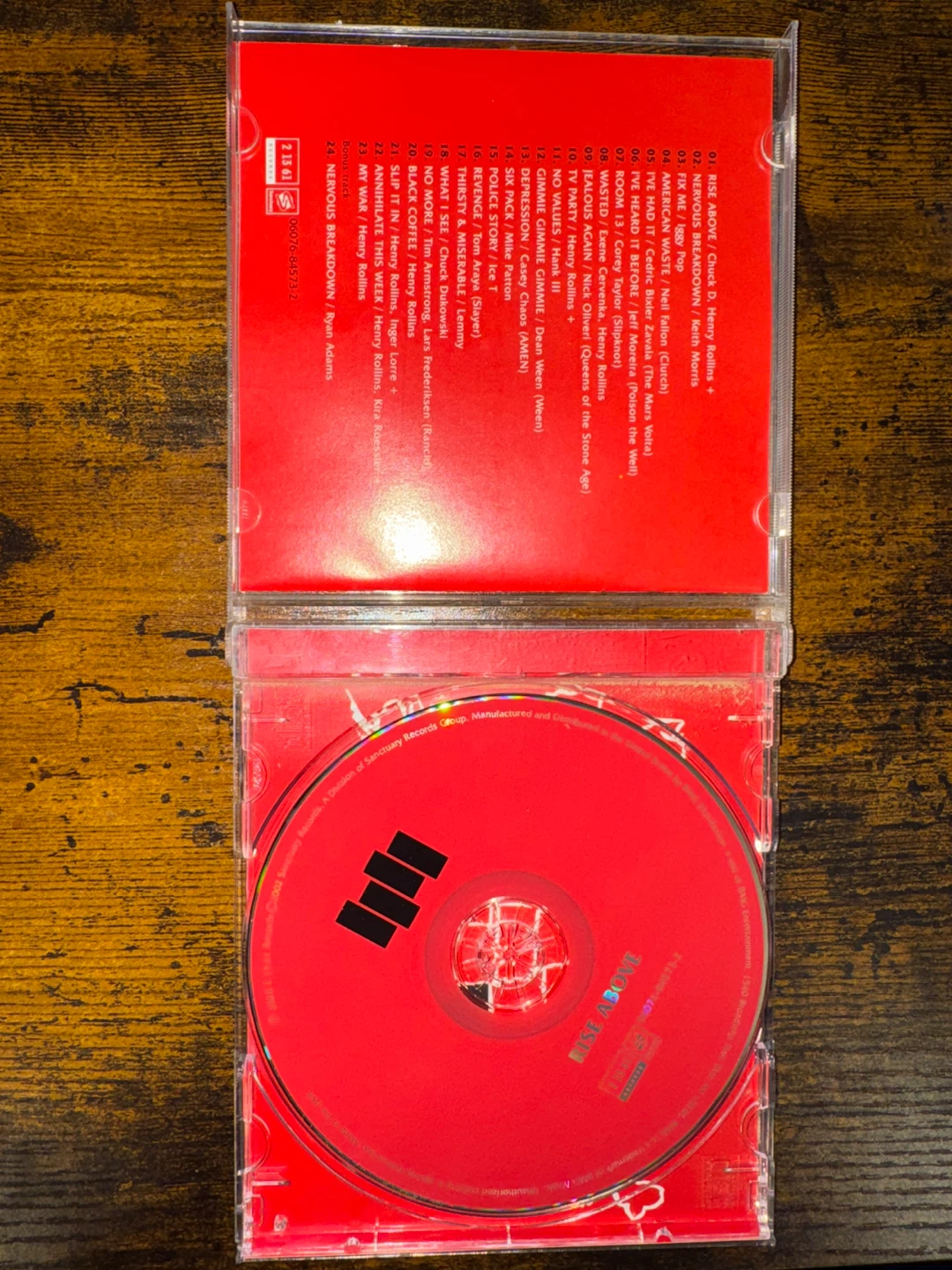 Rise Above CD Original - photo 3