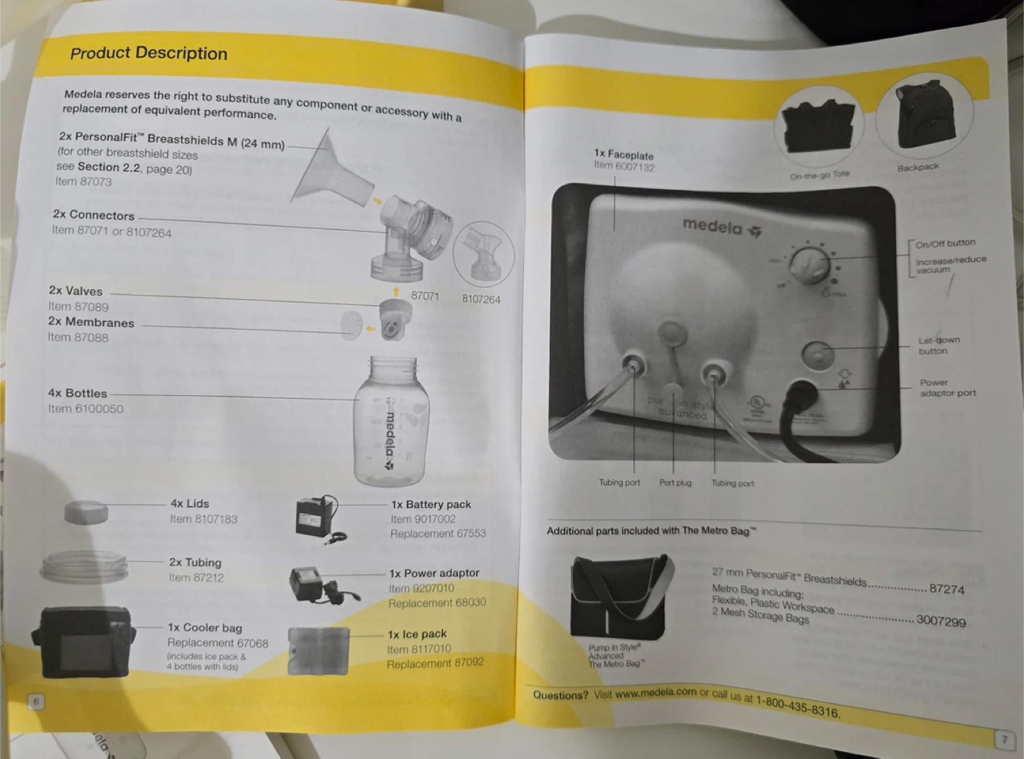 Medela electric in Style Advanced Dual Breast Pump with Backpack - photo 4