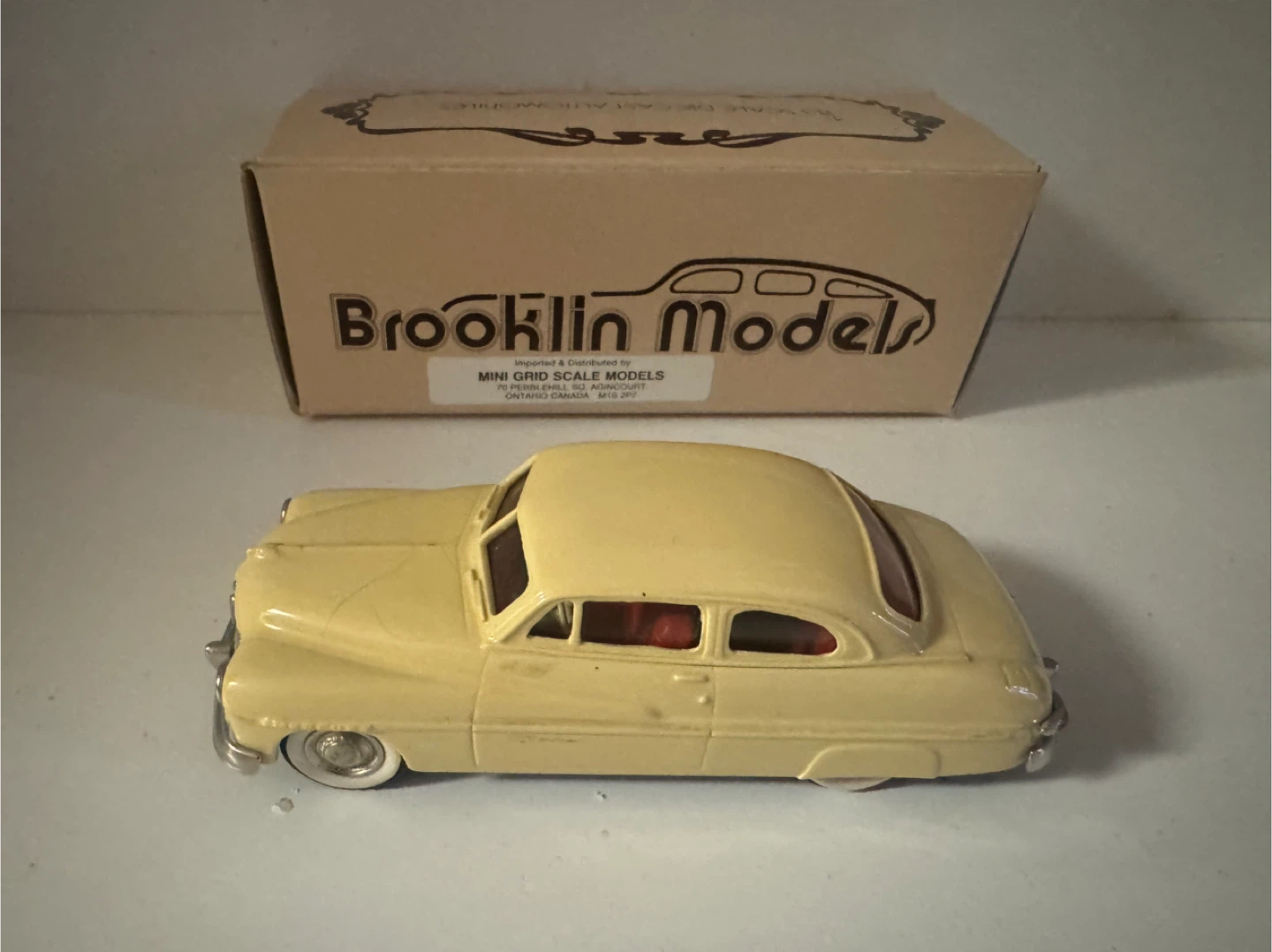 Brooklin Models 1949 Mercury 2 Door Coupe Diecast Car