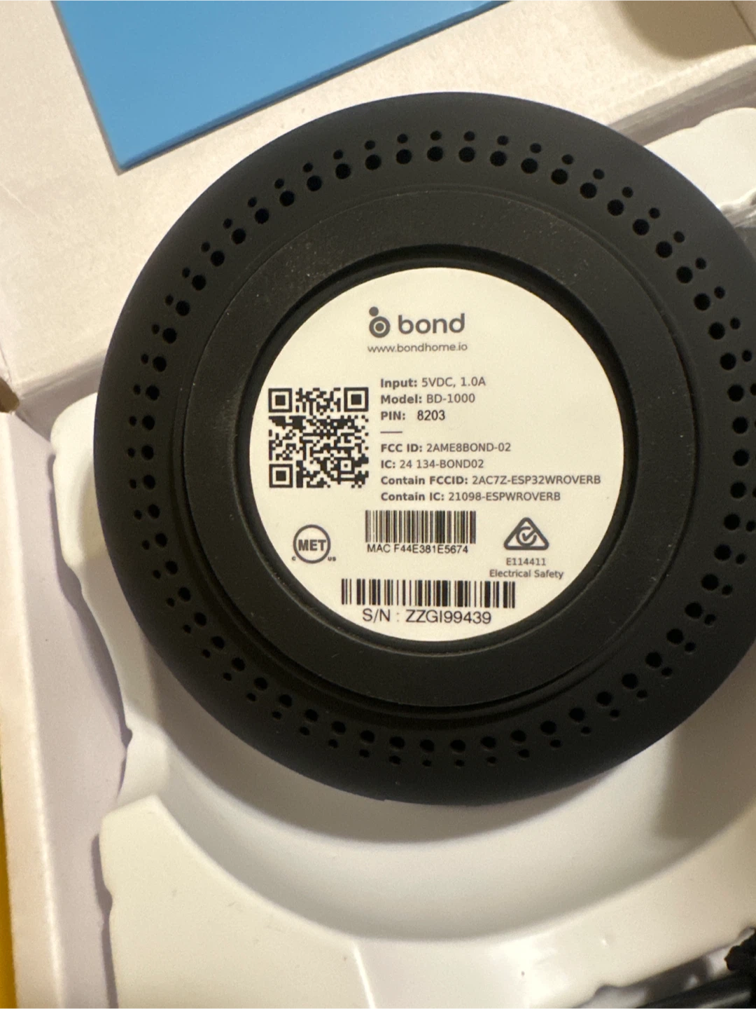 Bond BD-1000 Home Hub
