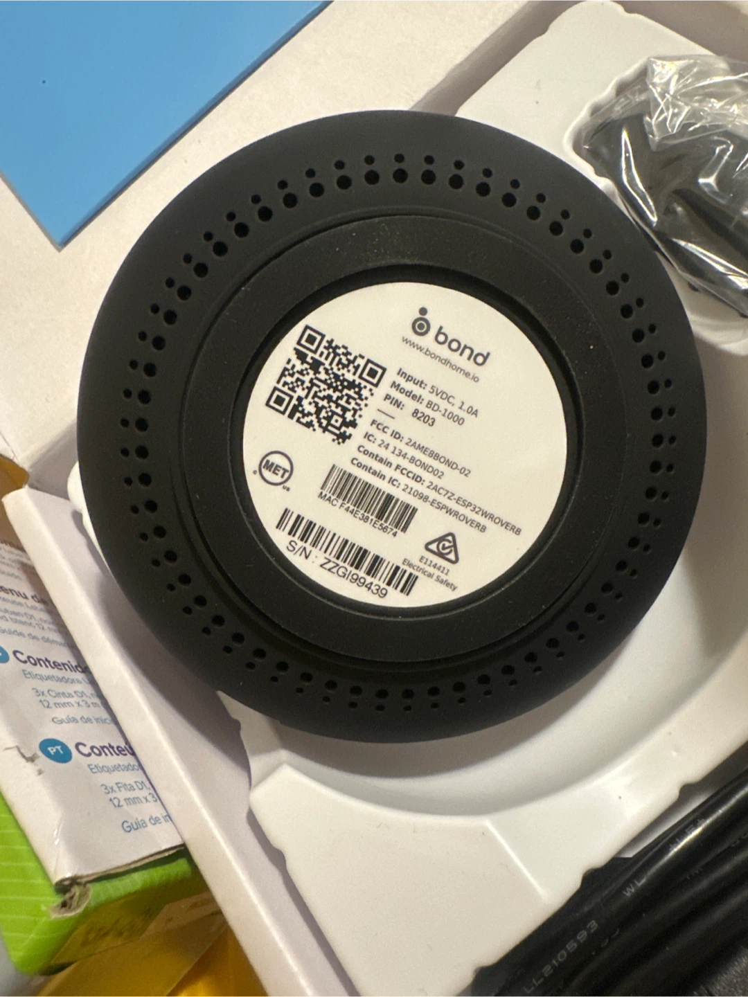 Bond BD-1000 Home Hub - photo 2