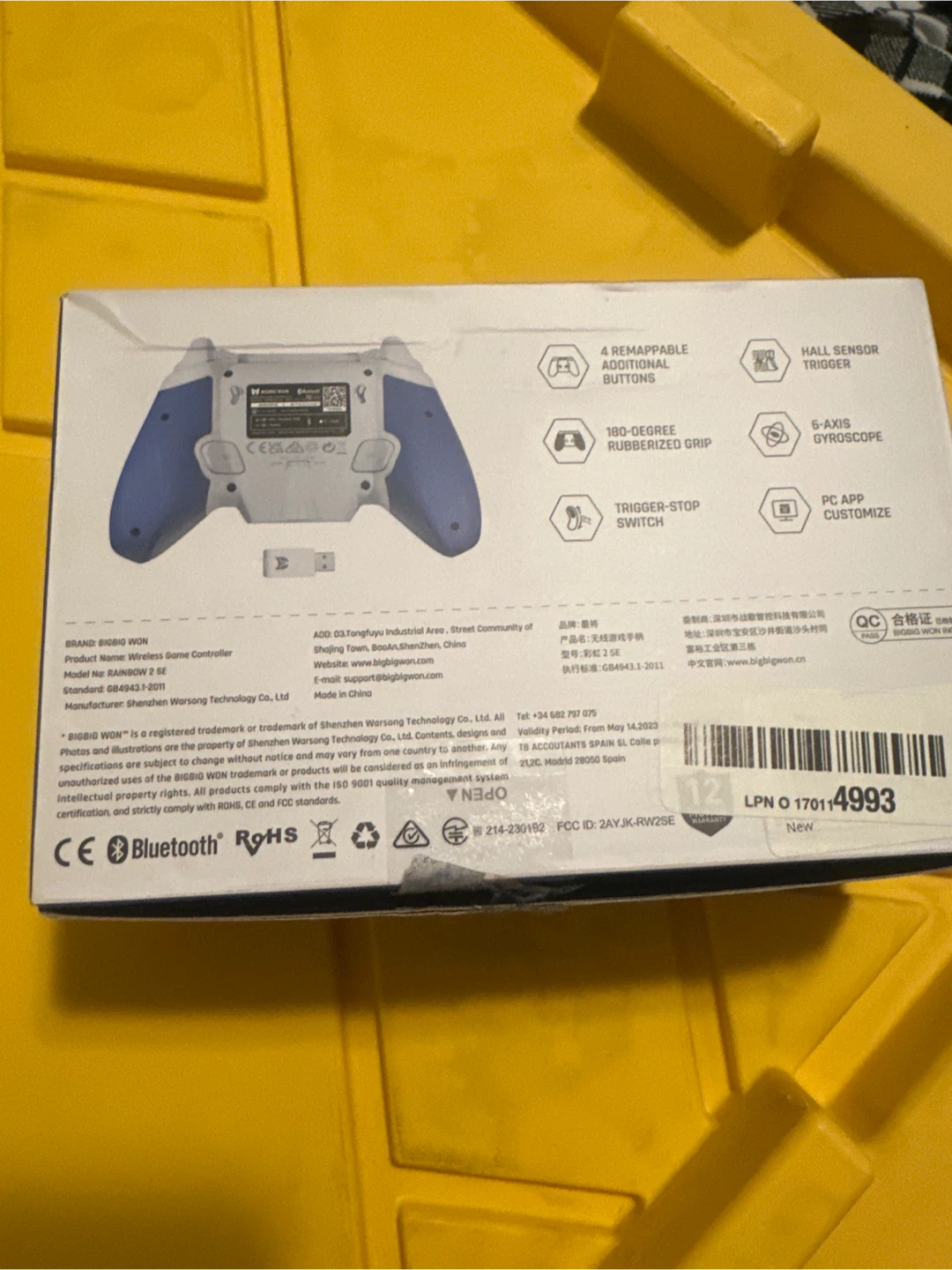 BIGBIG WON Rainbow 2 SE Game Controller - photo 2