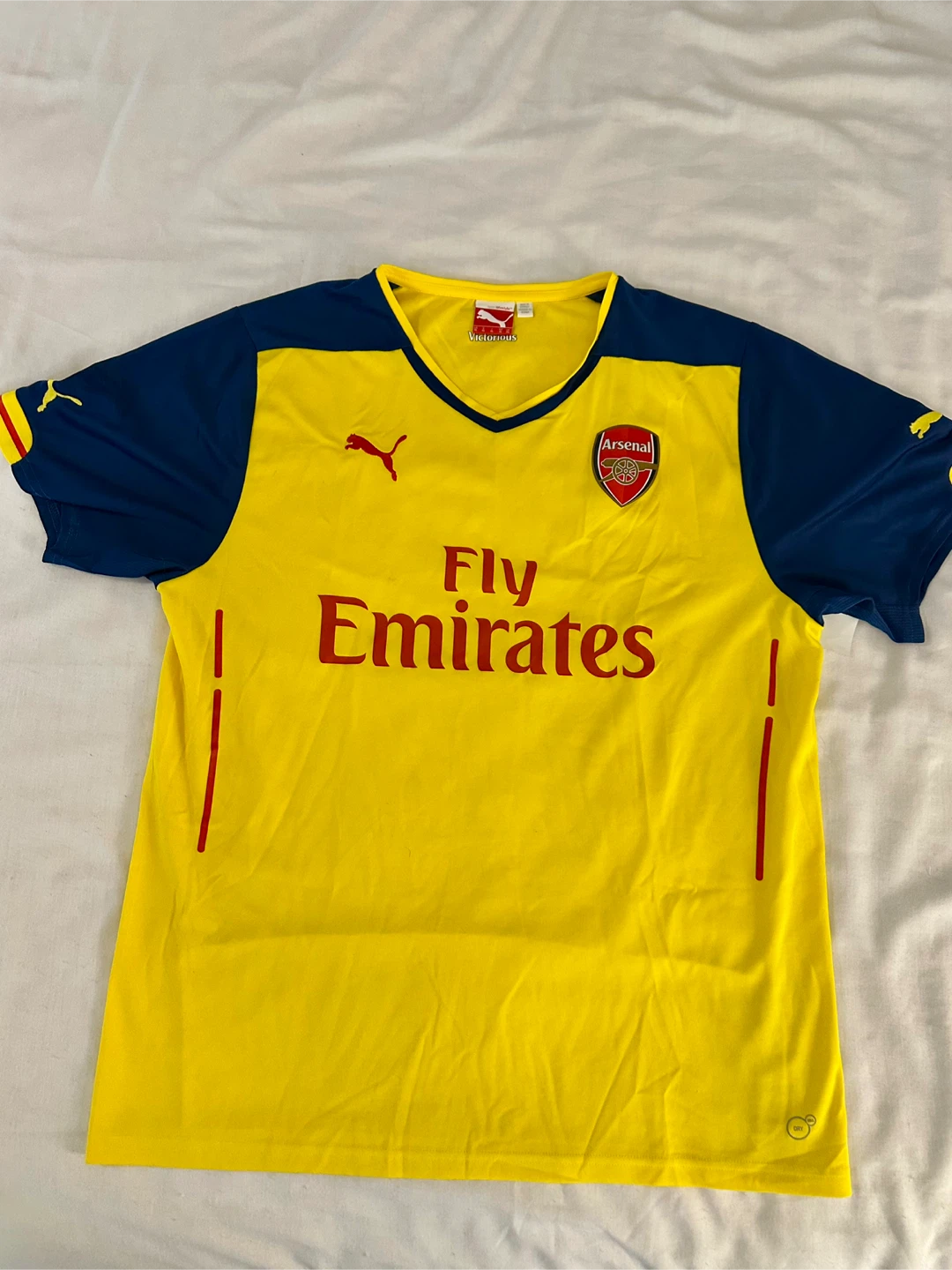 Puma Arsenal FC Football Jersey Yellow XL
