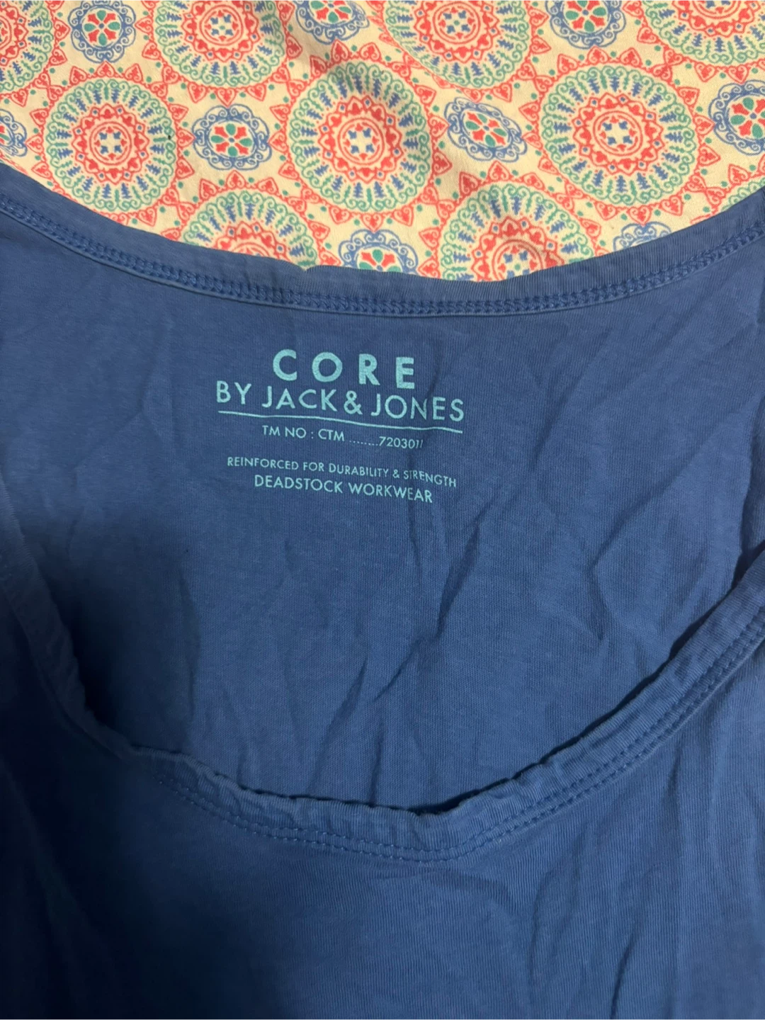 Jack & Jones CORE Blue Tank Top - photo 2