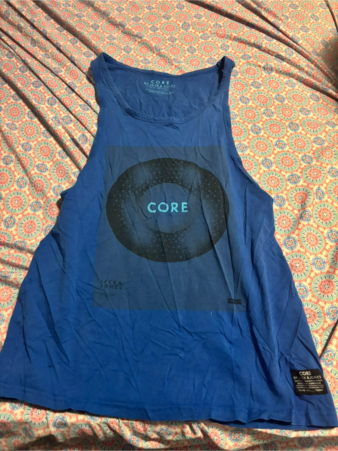 Jack & Jones CORE Blue Tank Top