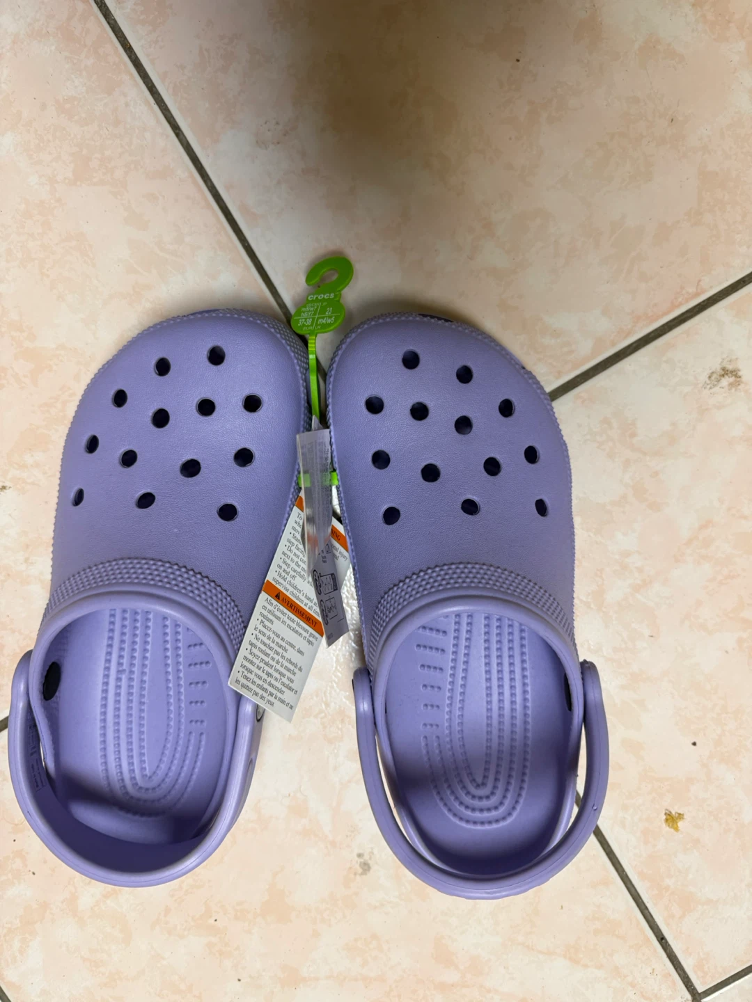 Crocs Classic Clog - Lavender - Women's Size 7