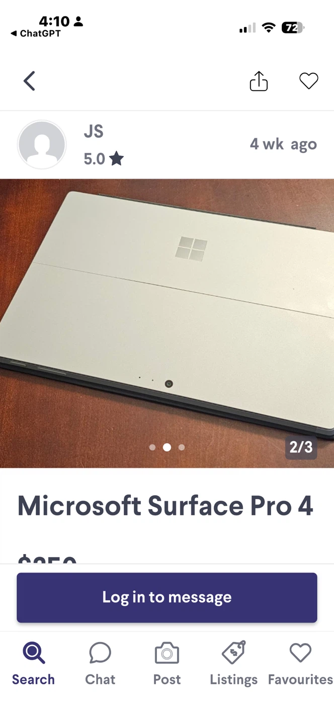 Microsoft Surface Pro 4