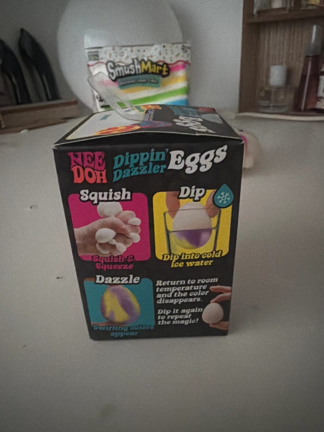 Nee Doh Dippin' Eggs Color Changing Squishy Toy - photo 2