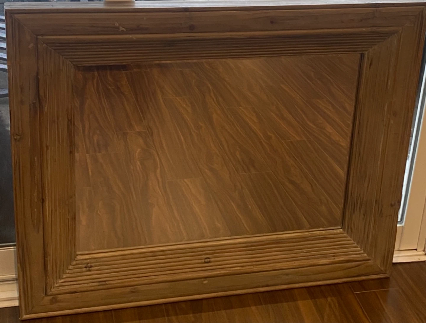 Rustic Wood Frame Mirror - photo 2