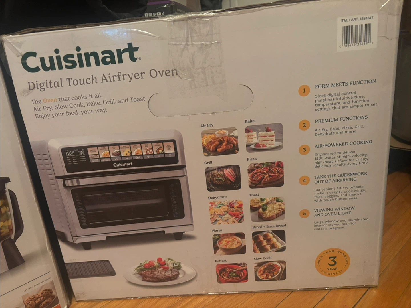 Cuisinart Digital Touch Airfryer Oven