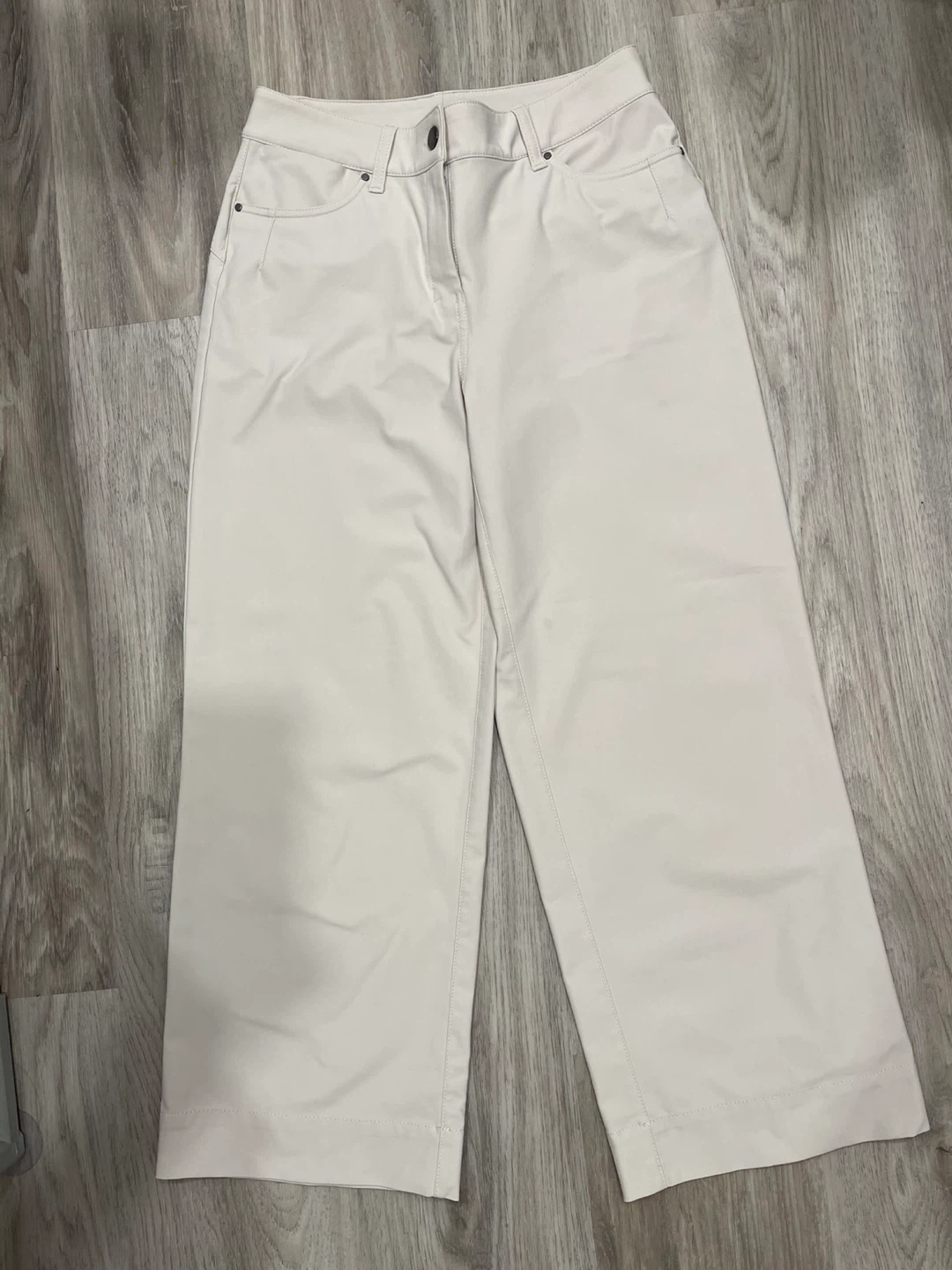 Lululemon Beige Wide Leg Pants Size 26