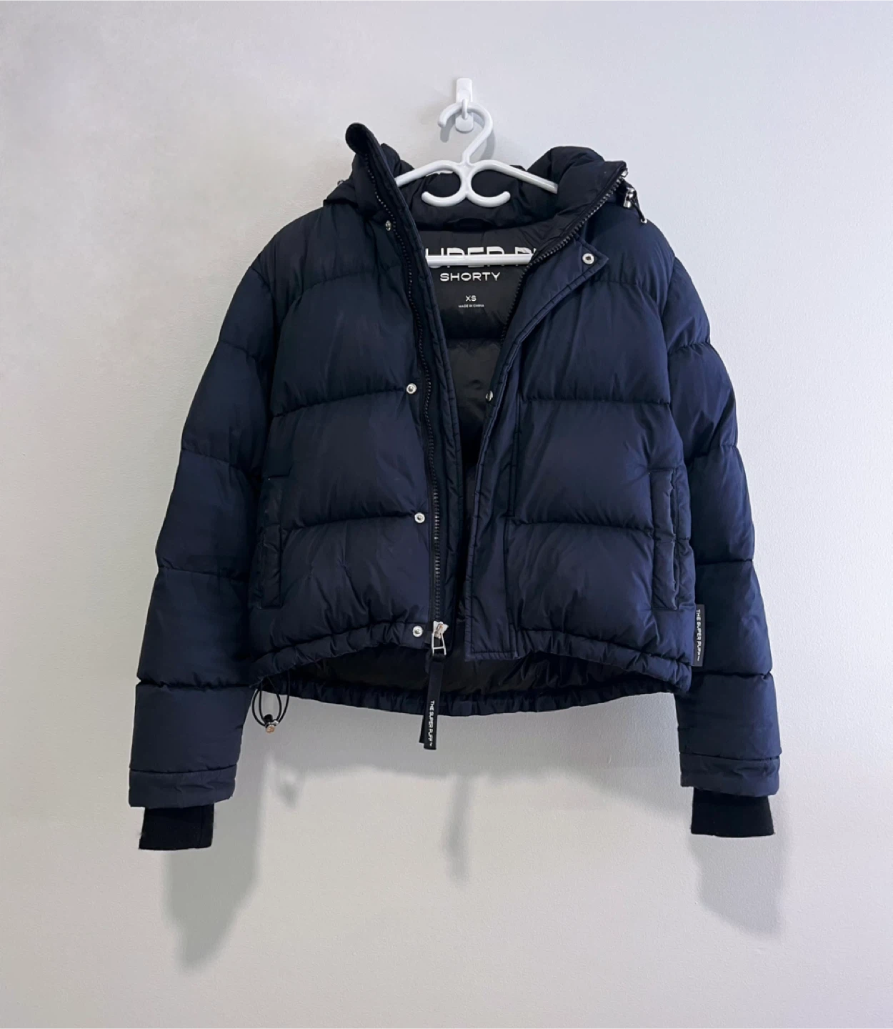 TNA The Super Puff Shorty Down Jacket-Size XS