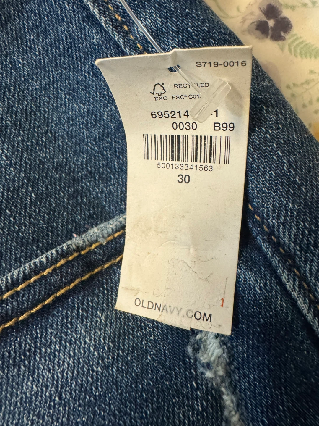 Old Navy High-Rise OG Straight Denim Shorts Size 30 - photo 2