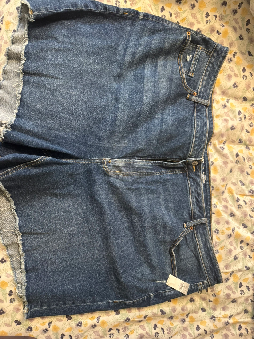 Old Navy High-Rise OG Straight Denim Shorts Size 30 - photo 3
