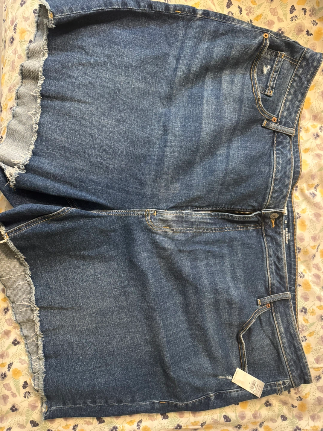 Old Navy High-Rise OG Straight Denim Shorts Size 30 - photo 4
