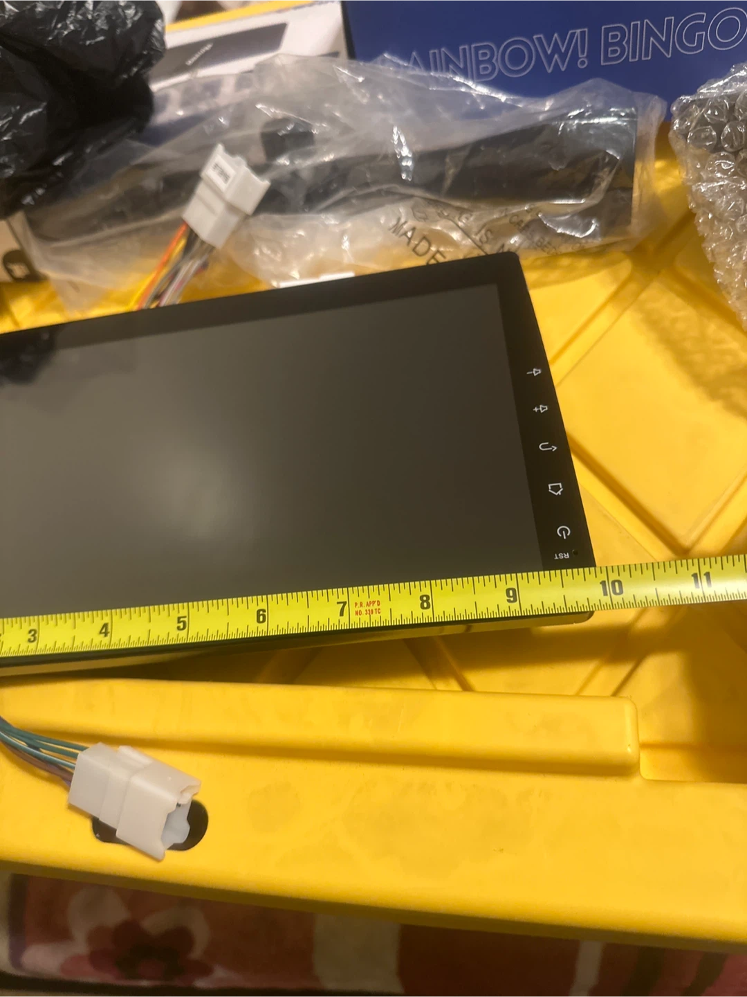 Large Touchscreen Display with Wiring Harness - photo 3