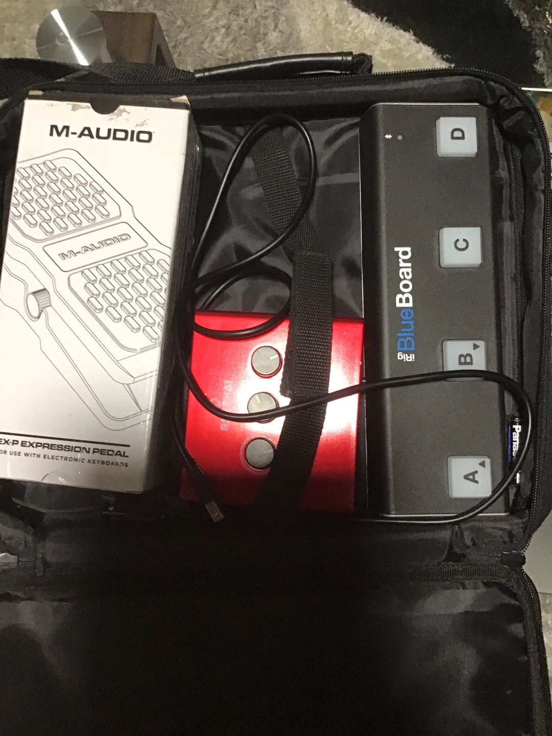 M-Audio BlueBoard MIDI Foot Controller with Expression Pedal