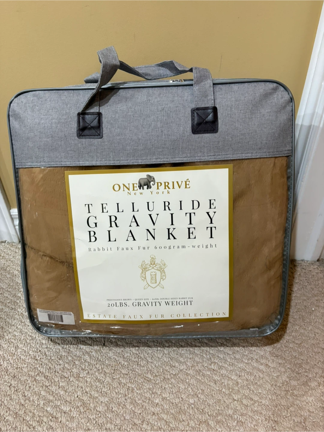 ONE PRIVÉ Telluride Gravity Blanket - 20 lbs